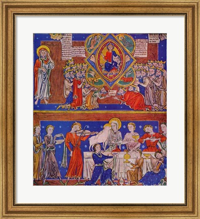 Framed Christ of the Apocalypse Print