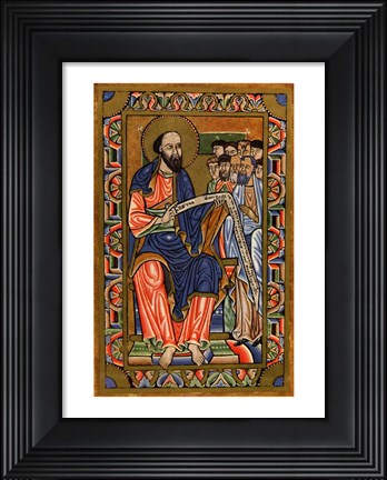 Framed Paul and the recipients of his letters Print