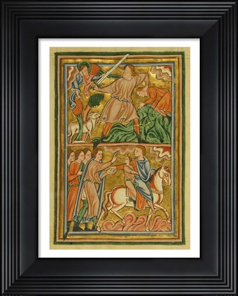 Framed Angel Halts Abraham&#39;s Sacrifice of Isaac Print