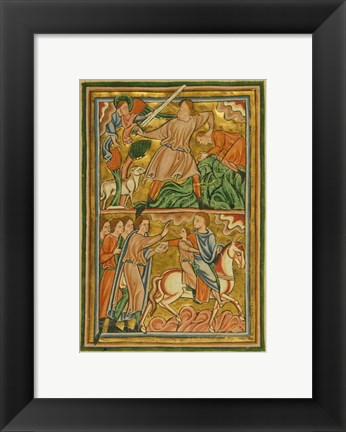 Framed Angel Halts Abraham&#39;s Sacrifice of Isaac Print