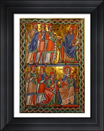 Framed Magi before Herod Print