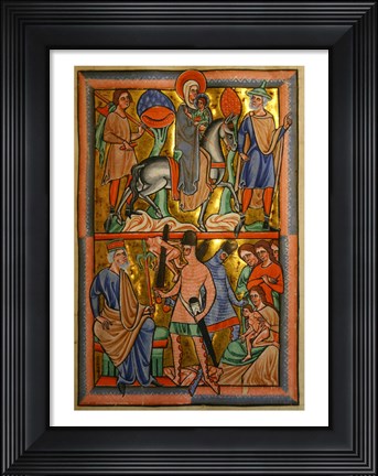 Framed Flight Into Egypt Print