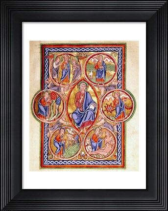 Framed Creation of the world Print