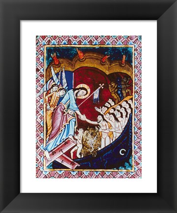 Framed Descent of Christ into Hades Print