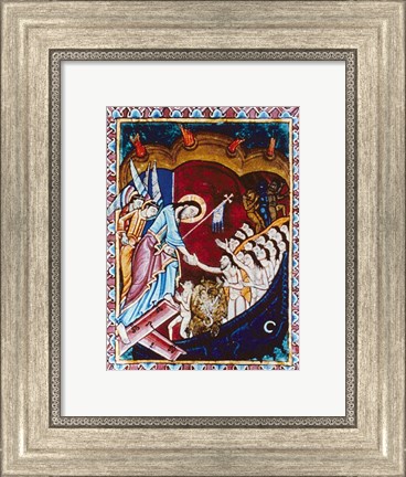 Framed Descent of Christ into Hades Print