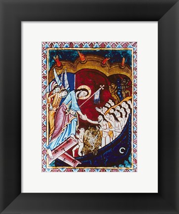 Framed Descent of Christ into Hades Print