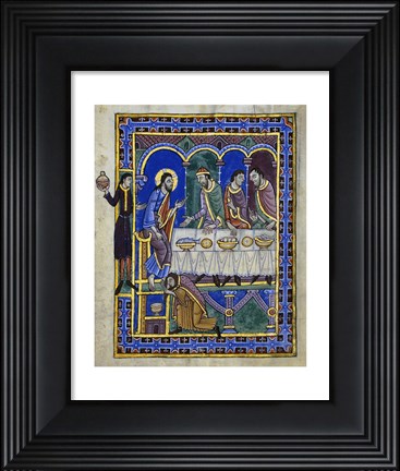 Framed Banquet of Simon Print