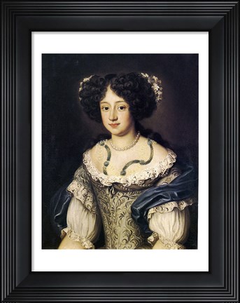 Framed Sophie Dorthea, Princess of Hannover Print