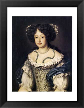 Framed Sophie Dorthea, Princess of Hannover Print