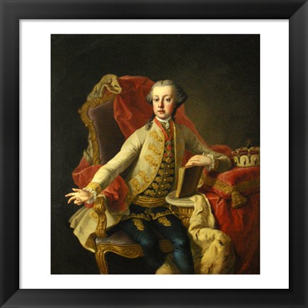 Framed Archduke Joseph Print