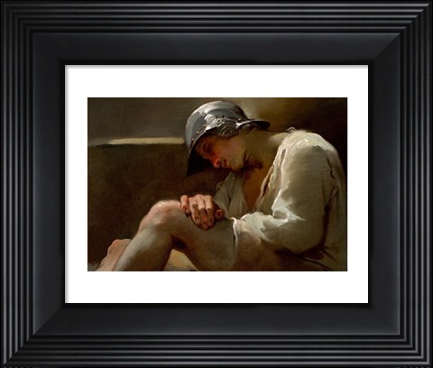 Framed Sleeping Legionary Print