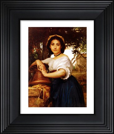 Framed Young Roman water carrier Print