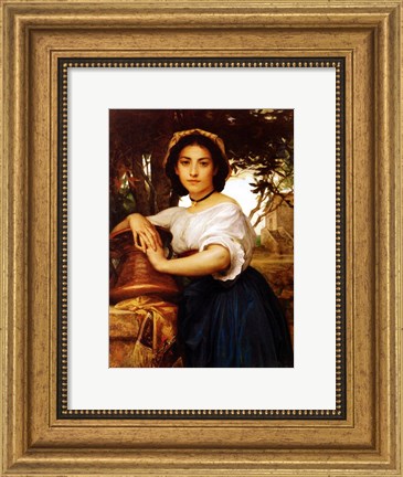 Framed Young Roman water carrier Print