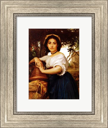 Framed Young Roman water carrier Print