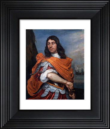 Framed Cornelis Tromp in Roman Costume Print