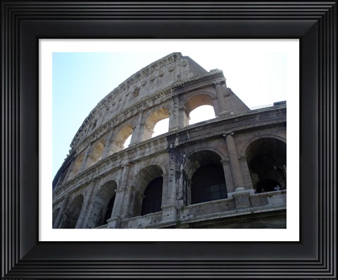 Framed Low Angle View of the Colosseum Print
