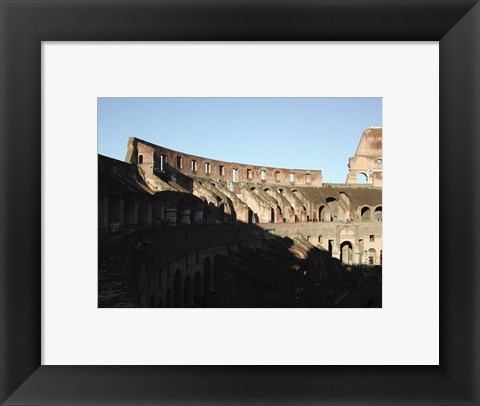 Framed Roman Colosseum, Interior Print