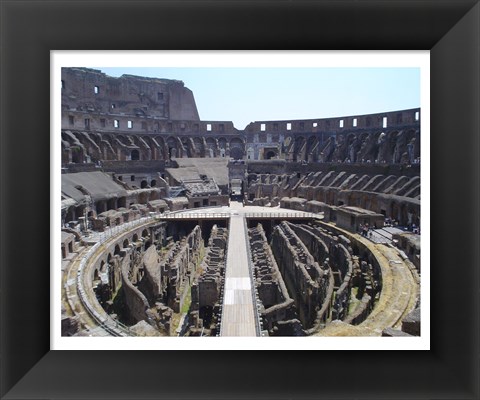 Framed Colosseum in Rome Print