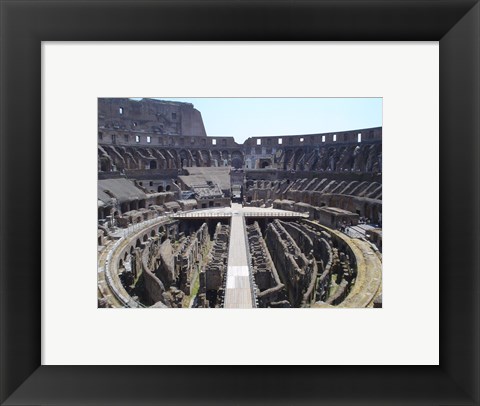 Framed Colosseum in Rome Print