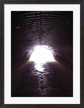Framed D&amp;R Canal Towpath Tunnel Print