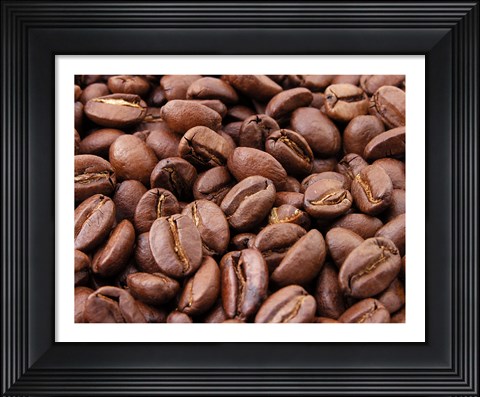 Framed Roasted Coffee Beans Print