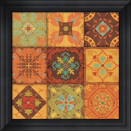 Framed From India II Print