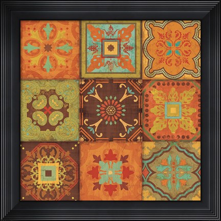 Framed From India III Print