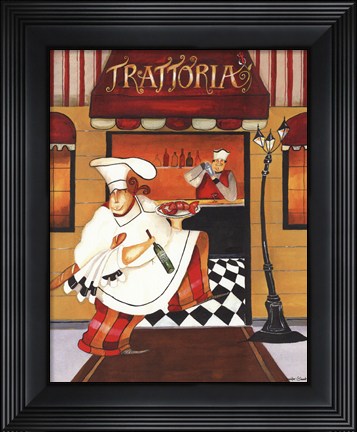Framed Trattoria Print