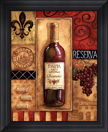 Framed Reserva Tenuta Print