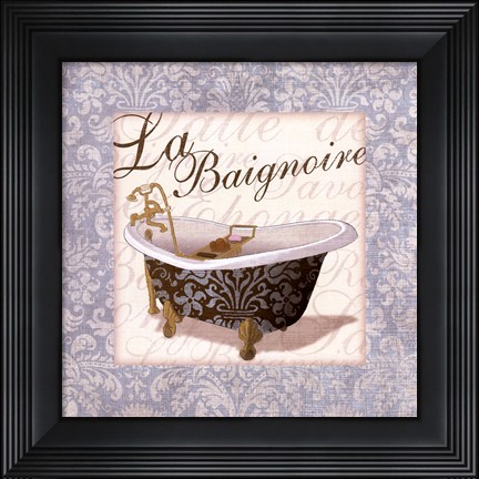 Framed Bathtub Print
