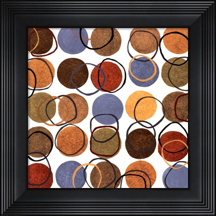 Framed Blue Monday II - mini Print