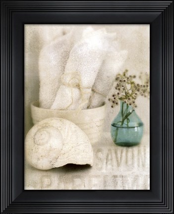 Framed Bath I Print