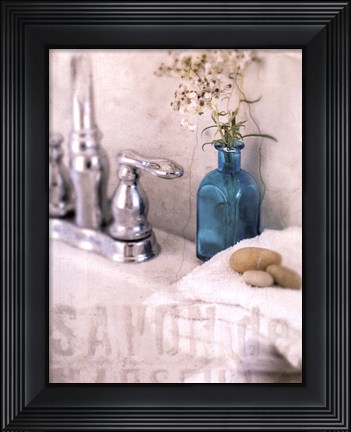 Framed Bath II Print
