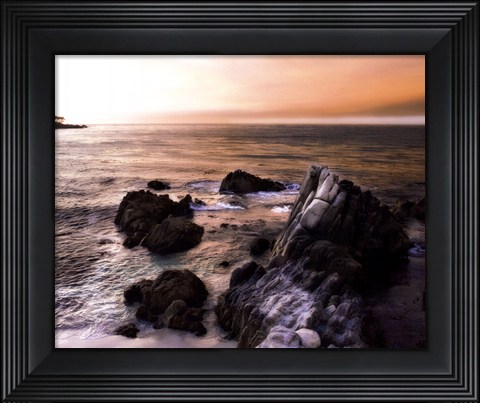 Framed Lover's Point Sunset I - mini Print