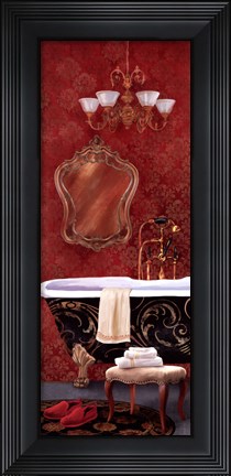 Framed Bain De Luxe I Print