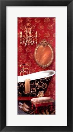 Framed Bain De Luxe II Print