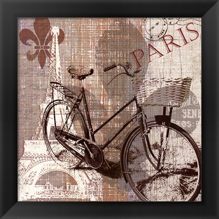 Framed Paris Trip Print