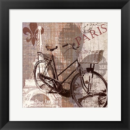 Framed Paris Trip Print