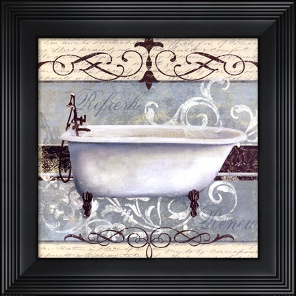 Framed Elegant Spa II Print