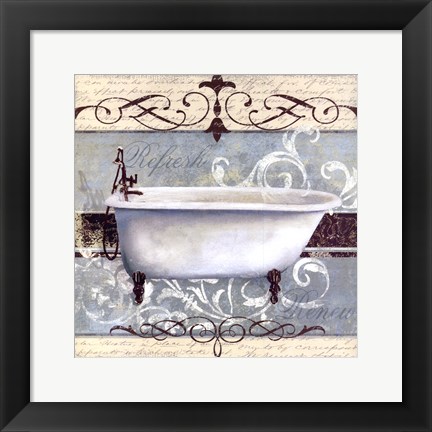 Framed Elegant Spa II Print