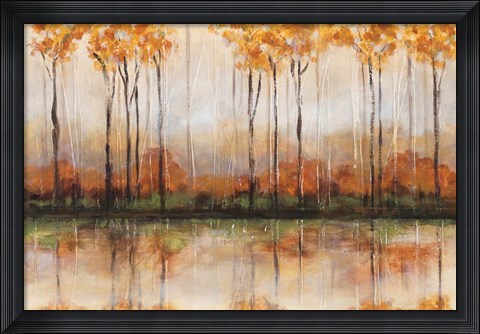 Framed Treeline Print