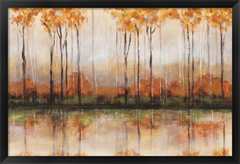 Framed Treeline Print