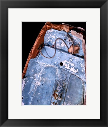 Framed Wooden Rowboats I Print