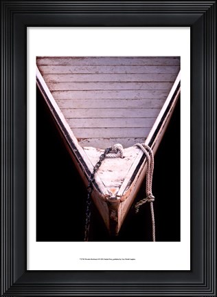 Framed Wooden Rowboats II Print