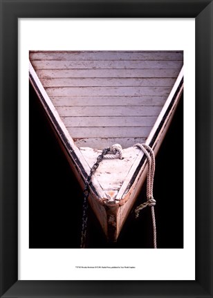 Framed Wooden Rowboats II Print