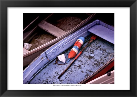 Framed Wooden Rowboats XIII Print