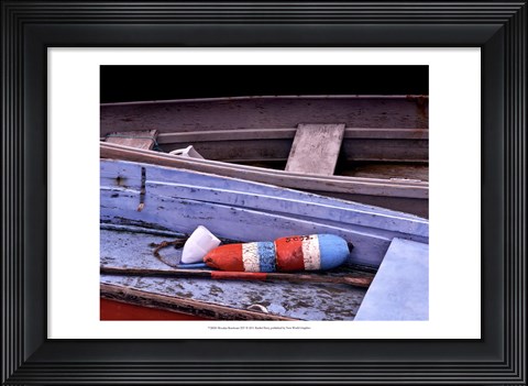 Framed Wooden Rowboats XIV Print