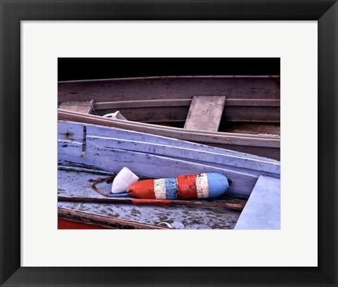 Framed Wooden Rowboats XIV Print