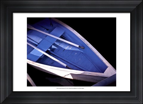 Framed Wooden Rowboats XVI Print