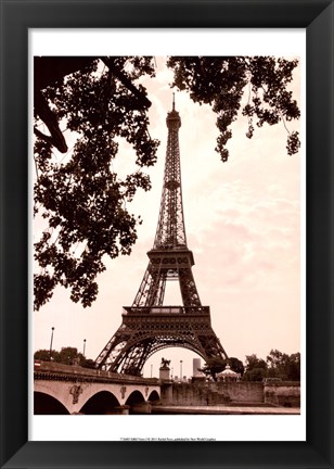 Framed Eiffel Views I Print